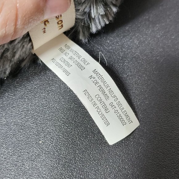 Maison Chic Zebra Plush Stuffed Animal Pink Purple Gray Striped BODY ONLY - Picture 6 of 7